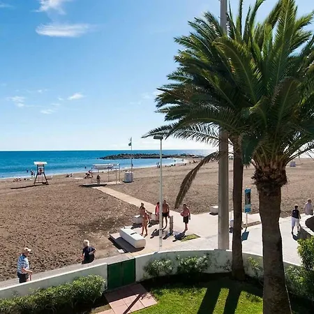 Primera Linea De Playa De Las Burras San Agustín Buitenkant foto